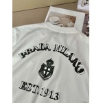 2025年7月10日入荷新作Prada半袖Tシャツ 高级品超厳選★入手困難/誕生日プレゼント/SUS工場XS-L