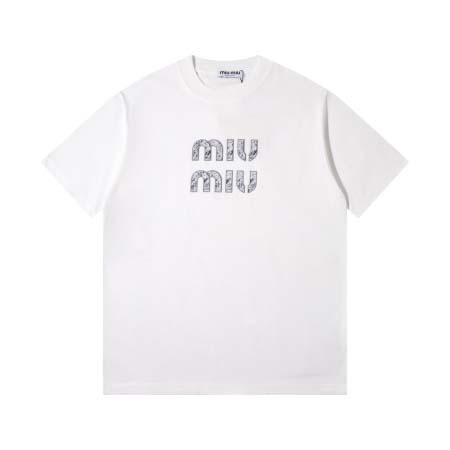2025年7月11日入荷新作Miu Miu半袖 tシャツ 高...