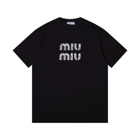 2025年7月11日入荷新作Miu Miu半袖 tシャツ 高...