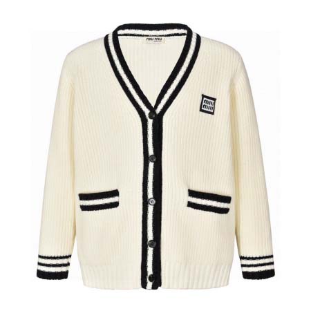 2025年7月11日入荷新作Miumiu ニットカーディガン...