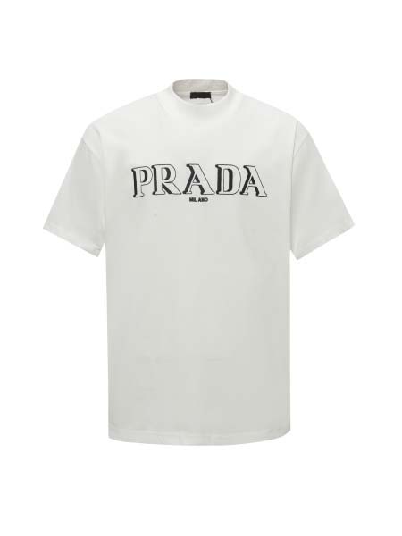 2025年7月14日入荷新作Prada半袖Tシャツ 高级品/...
