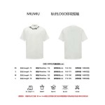 2025年7月14日入荷新作MIUMIU半袖Tシャツ 高级品/入手困難/誕生日プレゼント/FG工場XS-L