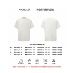 2025年7月14日入荷新作MONCLER半袖Tシャツ 高级品/入手困難/誕生日プレゼント/FG工場XS-L