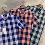 2025年7月16日入荷新作Hazzys半袖 シャツ 高级品/ビジネス/入手困難/誕生日プレゼント/COLO工場M-XXXL