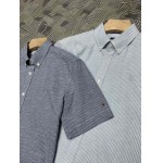 2025年7月16日入荷新作Tommy半袖 シャツ 高级品/ビジネス/入手困難/誕生日プレゼント/COLO工場M-XXXL