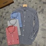 2025年7月16日入荷新作Burberry長袖 シャツ 高级品/ビジネス/入手困難/誕生日プレゼント/COLO工場M-XXXXL