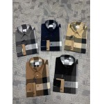 2025年7月16日入荷新作Burberry長袖 シャツ 高级品/ビジネス/入手困難/誕生日プレゼント/COLO工場M-XXXL