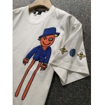 2025年7月16日入荷新作Louis Vuitton半袖Tシャツ 高级品/ビジネス/入手困難/誕生日プレゼント/COLO工場M-XXXXL