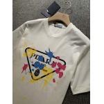 2025年7月16日入荷新作Prada半袖Tシャツ 高级品/ビジネス/入手困難/誕生日プレゼント/COLO工場M-XXXXL