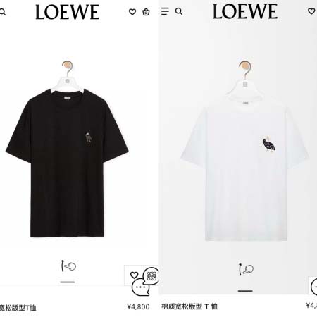 2025年7月16日入荷新作LOEWE半袖Tシャツ 高级品/...