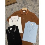 2025年7月17日入荷新作Burberry半袖ポロシャツ 高级品/ビジネス/入手困難/誕生日プレゼント/COLO工場S-XXL