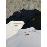 2025年7月17日入荷新作ZEGNA半袖ポロシャツ 高级品/ビジネス/入手困難/誕生日プレゼント/COLO工場M-XXXL