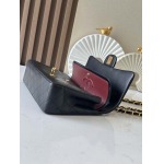 2025年7月17日入荷新作シャネル バッグ最高級品Chan1Vintage Size:26cm  ：A2220  黑色 羊皮恋人プレゼント/誕生日/母の日/母のひプレゼント/お祝い女性結婚祝い/KK工場