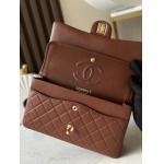 2025年7月17日入荷新作シャネル バッグ最高級品Chan1Vintage Size:26cm  ：A2220 棕色 羊皮恋人プレゼント/誕生日/母の日/母のひプレゼント/お祝い女性結婚祝い/KK工場