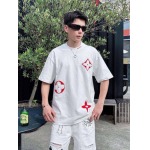 2025年7月20日入荷新作Louis VuittonTシャツ+デニムパンツ高品質/人気商品/DW工場M-XXXL