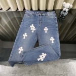 2025年7月21日入荷新作Chrome Heartsジーパン高品質/人気商品/DW工場Size：28、30、32、34、36