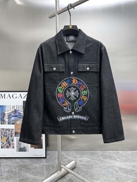 2025年7月22日入荷新作Chrome heartsジャケ...