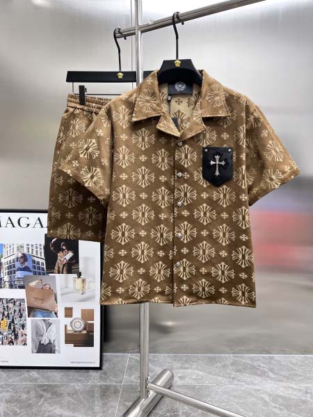 2025年7月22日入荷新作Chrome hearts上下人...