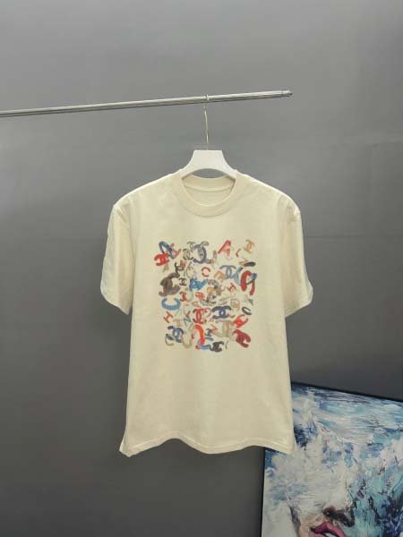 2025年7月23日入荷新作CHANEL半袖 tシャツ人気商...