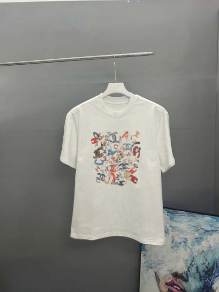 2025年7月23日入荷新作CHANEL半袖 tシャツ人気商...
