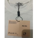 2025年7月23日入荷新作MiuMiu半袖 tシャツ人気商品/DW工場
