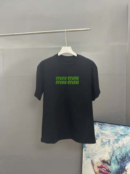 2025年7月23日入荷新作MiuMiu半袖 tシャツ人気商...
