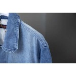 2025年7月27日入荷新作Louis Vuitton半袖デニムシャツ高品質人気商品/DW工場