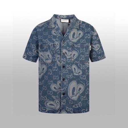 2025年7月30日入荷新作Gucciデニム 半袖高品質人気...