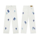 2025年7月31日入荷新作Chrome Heartsデニムパンツ高品質人気商品/DW工場