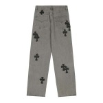 2025年7月31日入荷新作Chrome Heartsデニムパンツ高品質人気商品/DW工場