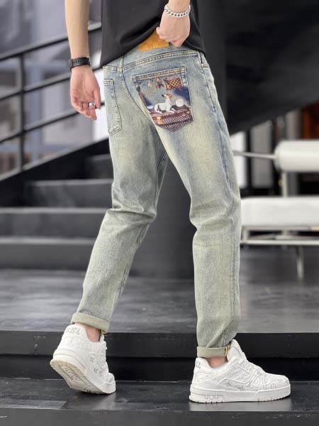 2025年8月2日入荷新作Louis Vuittonジーパン人気/【极品】/DW工場