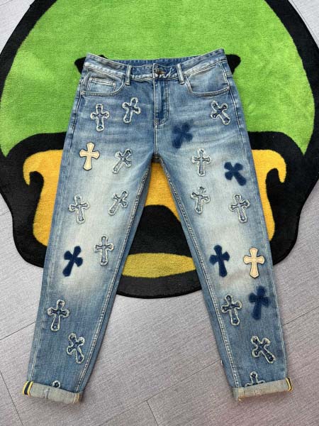 2025年8月2日入荷新作Chrome heartsジーパン人気/【极品】/DW工場