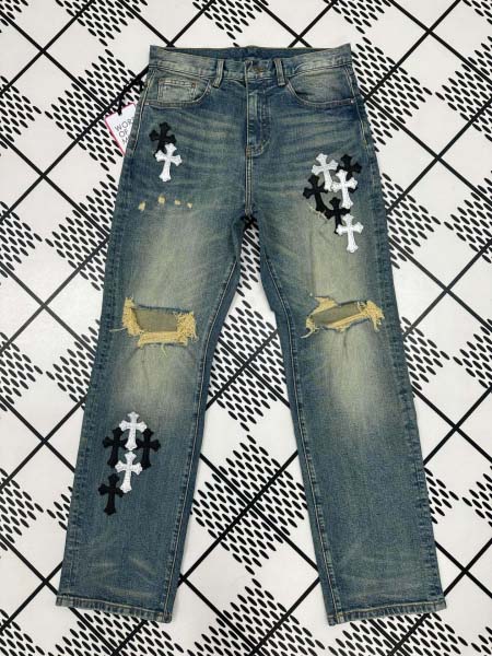 2025年8月2日入荷新作Chrome Heartsジーパン人気/【极品】/KB工場
