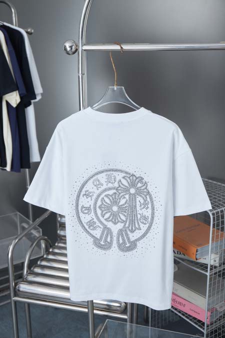 2025年8月4日入荷新作Chrome hearts半袖 tシャツ人気商品/DW工場