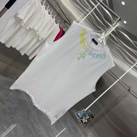 2025年8月4日入荷新作Chrome heartsタンクトップ人気商品/DW工場