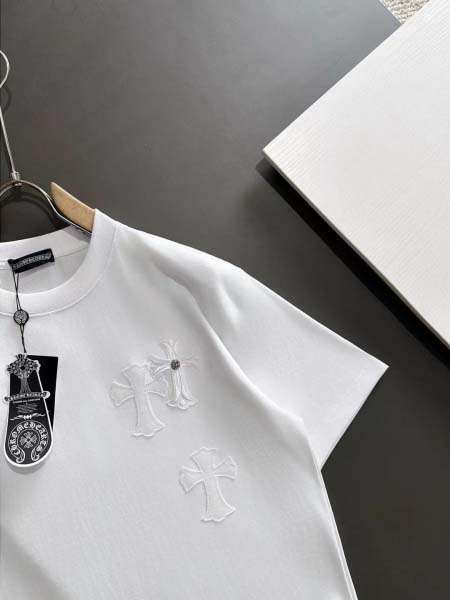 2025年8月4日入荷新作Chrome Hearts半袖 tシャツ人気商品/DW工場