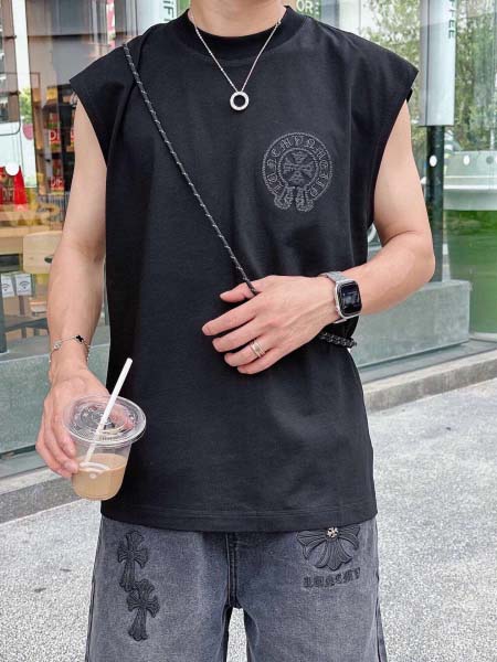 2025年8月4日入荷新作Chrome heartsズボン人気商品/DW工場