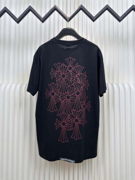 2025年8月4日入荷新作Chrome Hearts半袖 tシャツ人気商品/DW工場