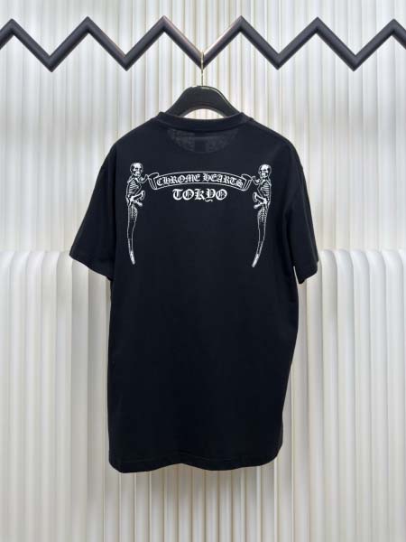 2025年8月4日入荷新作Chrome Hearts半袖 tシャツ人気商品/DW工場