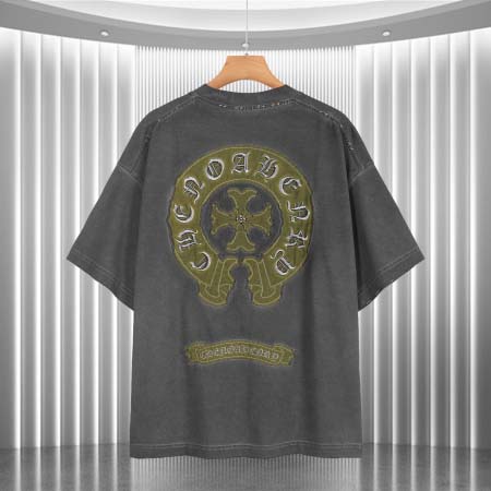 2025年8月4日入荷新作Chrome hearts半袖 tシャツ人気商品/DW工場