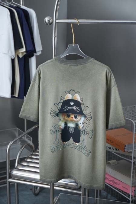 2025年8月4日入荷新作Chrome hearts半袖 tシャツ人気商品/DW工場