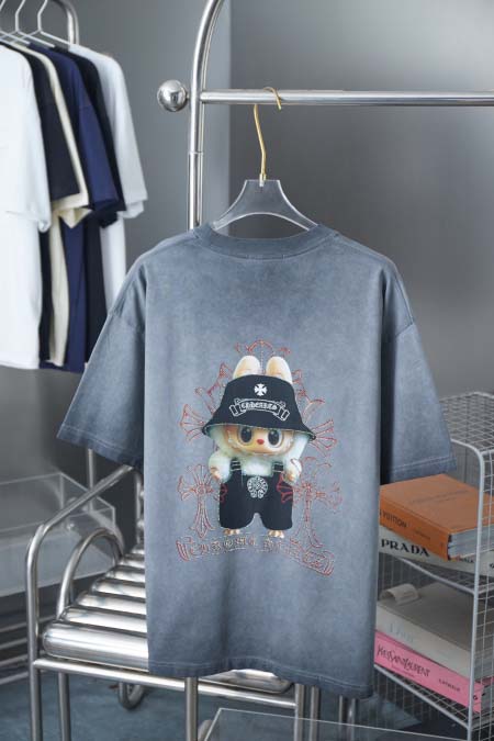 2025年8月4日入荷新作Chrome hearts半袖 tシャツ人気商品/DW工場