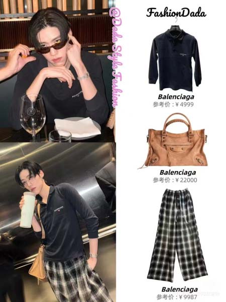 2025年8月6日入荷新作BALENCIAGAスラックス原版復刻人気で【极品】/正規品と同じサイズ/DW工場S-XL