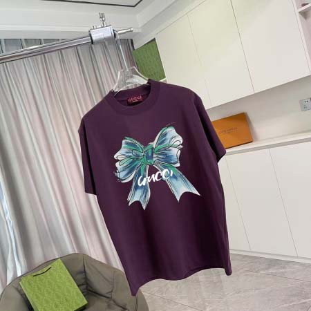 2025年8月8日入荷新作GUCCI半袖 tシャツ高品質人気商品/DW工場S-XXL