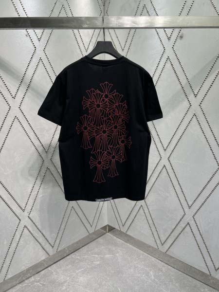 2025年8月12日入荷新作Chrome hearts 半袖 tシャツ人気商品/DW工場