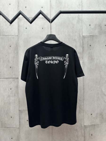 2025年8月15日入荷新作Chrome Hearts半袖 tシャツ人気商品/DW工場