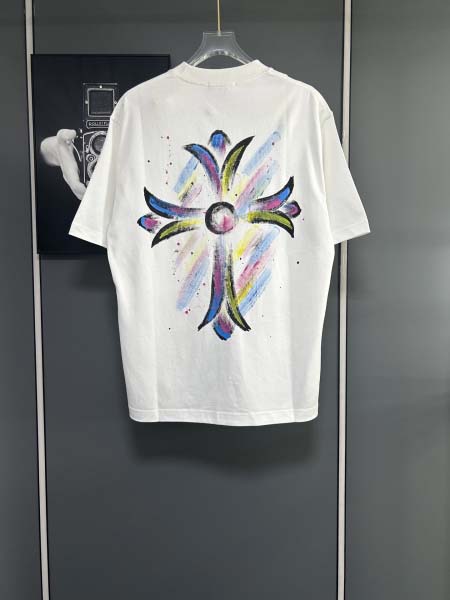 2025年8月19日入荷新作Chrome hearts 半袖 tシャツ人気商品/DW工場