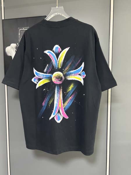 2025年8月19日入荷新作Chrome hearts 半袖 tシャツ人気商品/DW工場