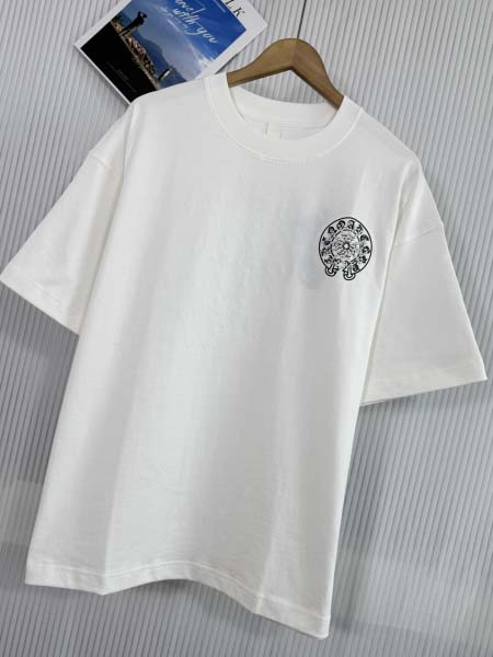 2025年8月19日入荷新作Chrome hearts 半袖 tシャツ人気商品/DW工場