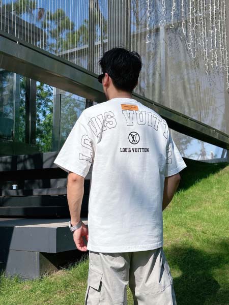 2025年8月20日入荷新作Louis Vuitton半袖 tシャツ 高级品超厳選★入手困難/誕生日プレゼント